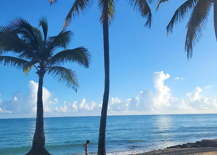 Cozybeach Large 1Bdrapt 50 Steps From Atlantic Ocean Private Street Between Ocean Park & Isla Verde 5 Mins From Airport